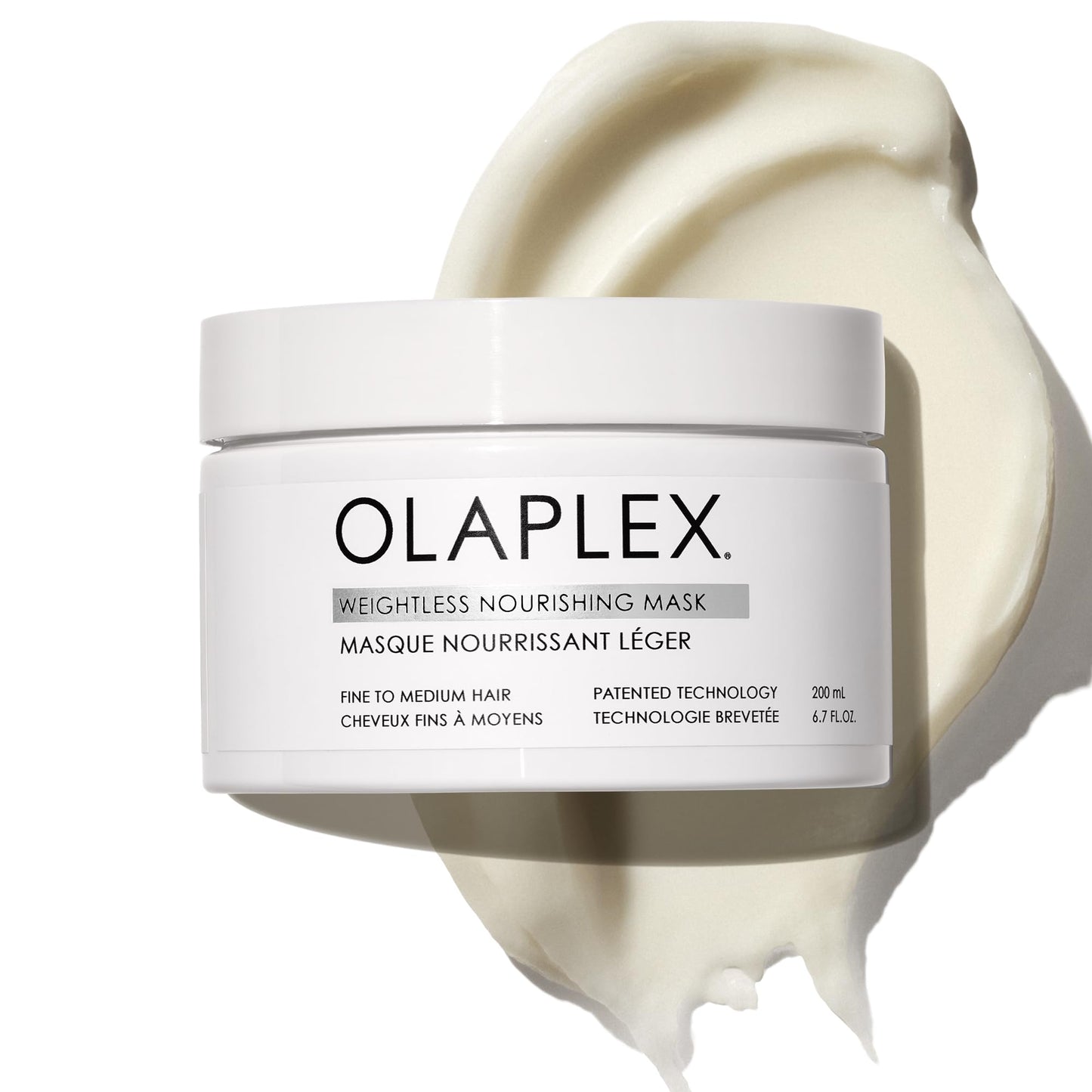 Olaplex Weightless Nourishing Mask: Cuticle Sealing Mask to Hydrate & Volumize Fine to Medium Hair, 200 ml / 6.7 Fl. Oz.