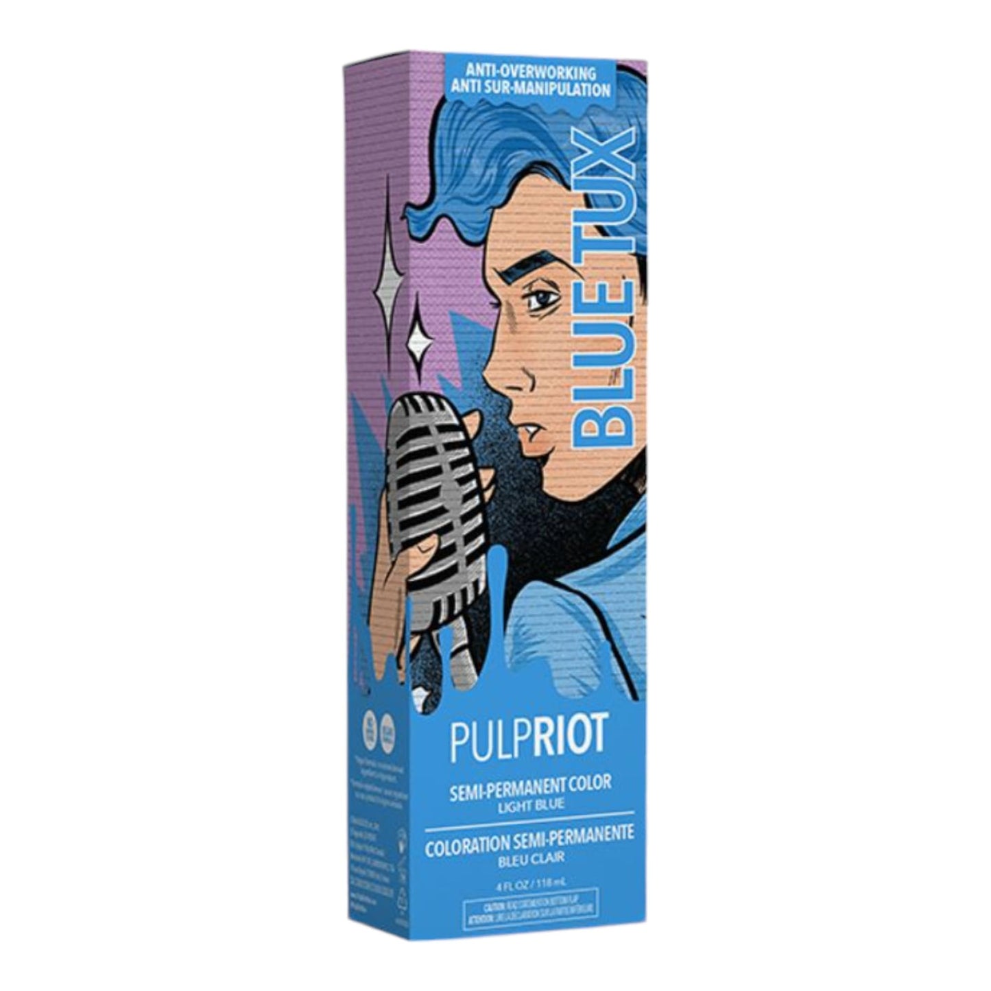Pulp Riot - Blue Tux - Light Blue Semi-Permanent Color 4 fl oz