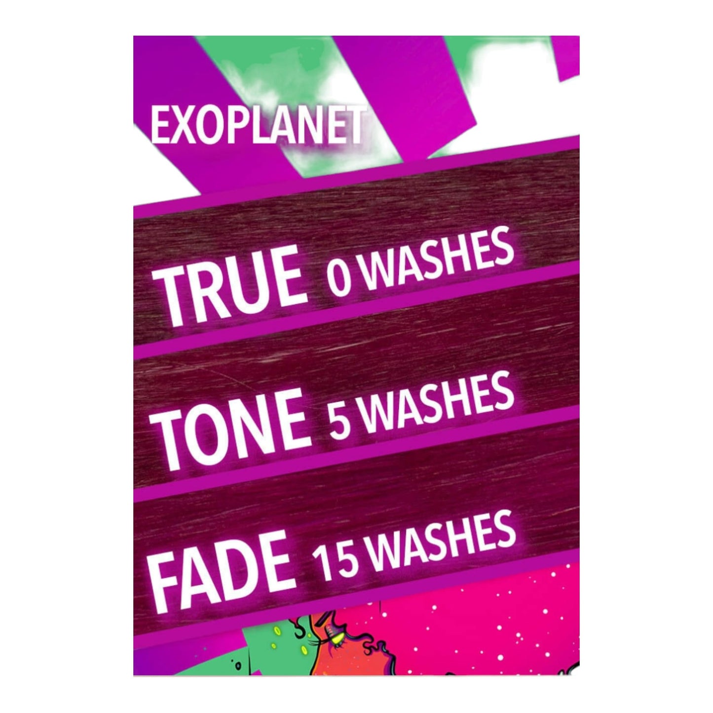 Tinte semipermanente Pulp Riot Exoplanet, 118 ml, magenta brillante