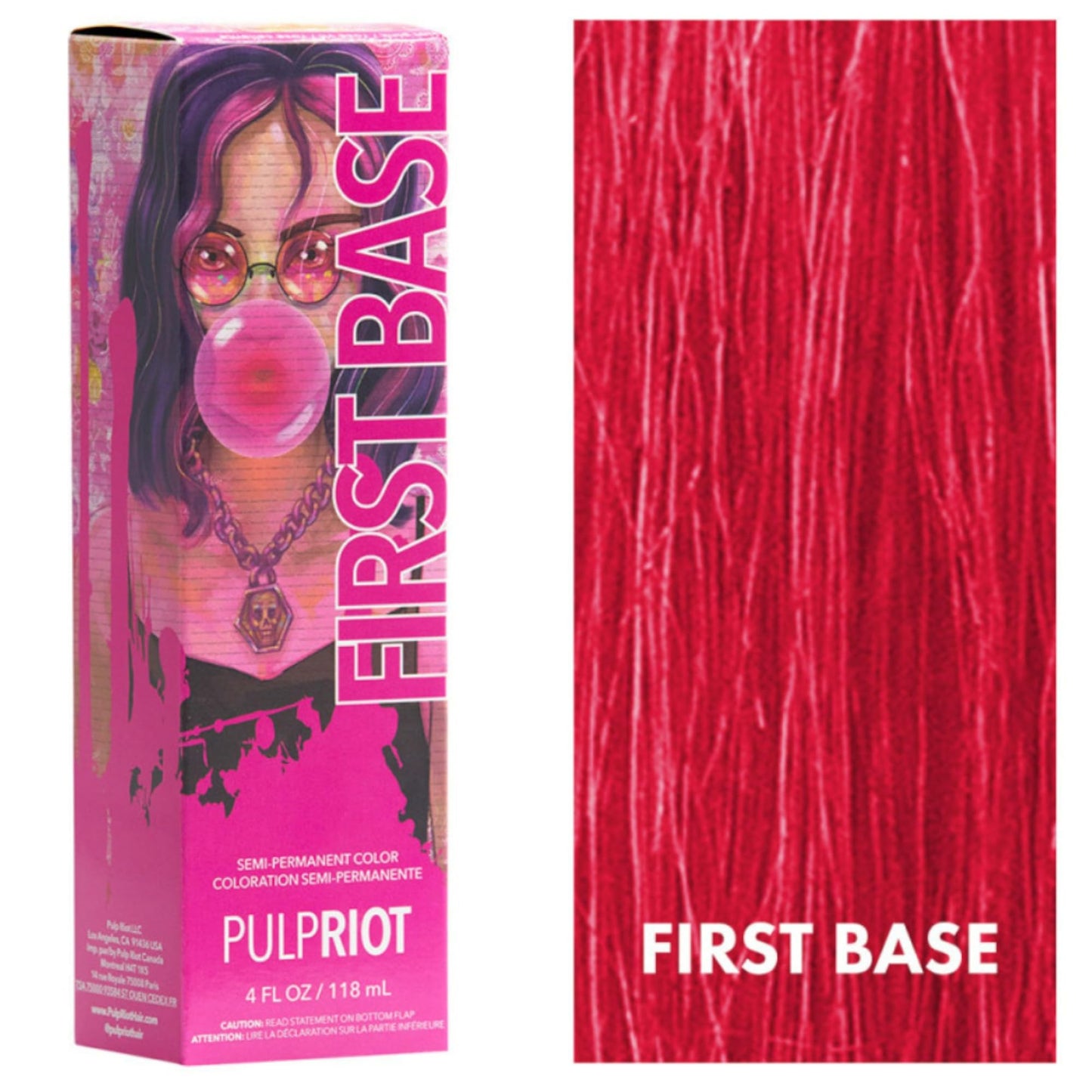 Pulp Riot - First Base Semi-Permanent Color - 4 fl oz
