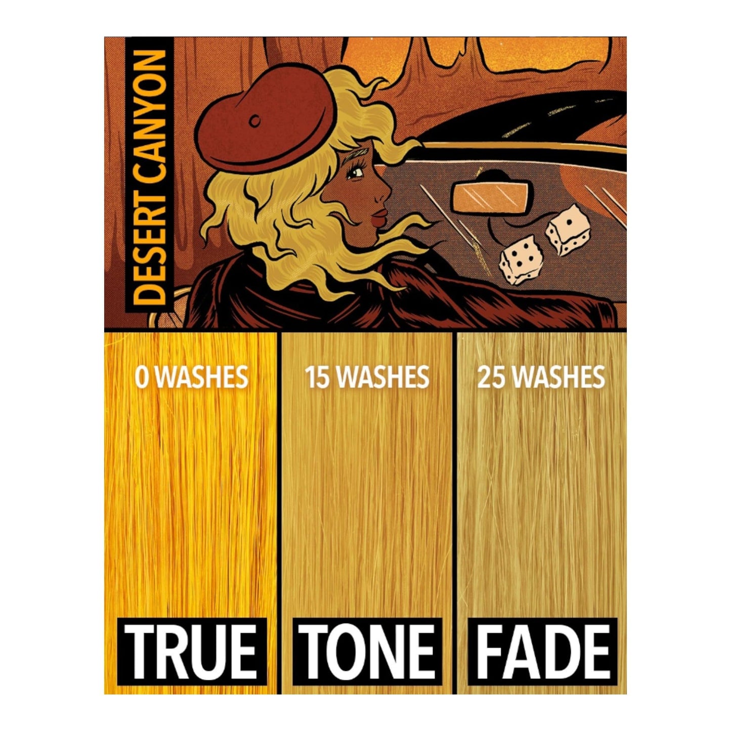 Pulp Riot - Desert Canyon - Marigold Semi-Permanent Color 4 fl oz