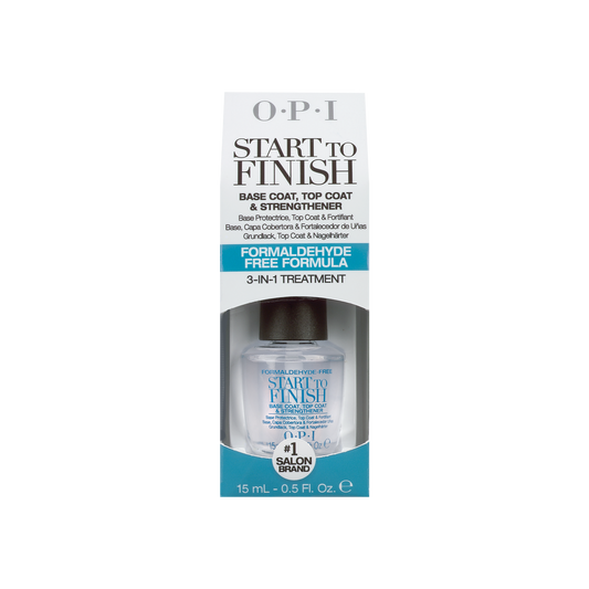 OPI Start-To-Finish Formaldehyde-Free .5 fl. oz.