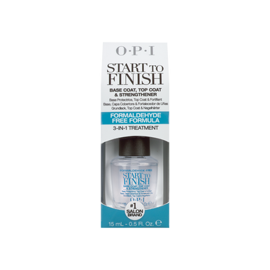 OPI Start-To-Finish Formaldehyde-Free .5 fl. oz.
