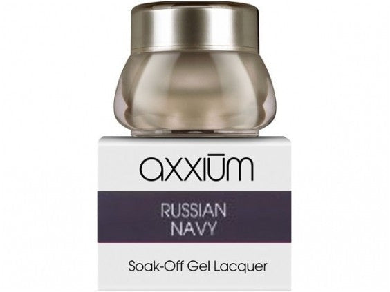 OPI Axxium S/O Gel Lacq Russian Navy .21oz-6g AX415