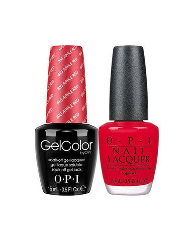 Dúo rojo de la gran manzana