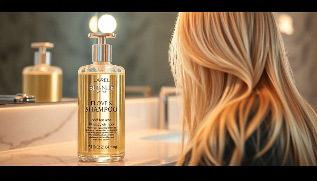 Banish Brassy Blonde with Nook Magic ArganOil Blonde Story No Yellow Shampoo