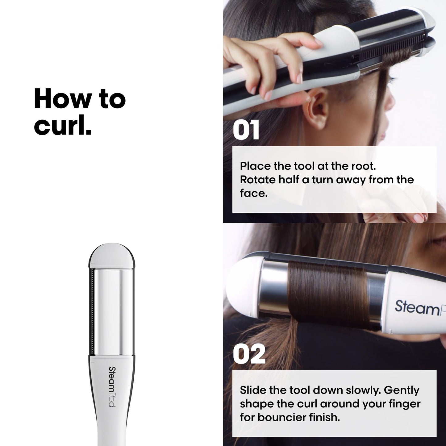 L'Oréal Professionnel SteamPod 4.0, Steam Hair Straightener & Styling Tool, Smoother Hair, Less Damage, Faster Styling & Long-Lasting Hairstyles for All Hair Types, Straight, Wavy & Curly Hairstyles.