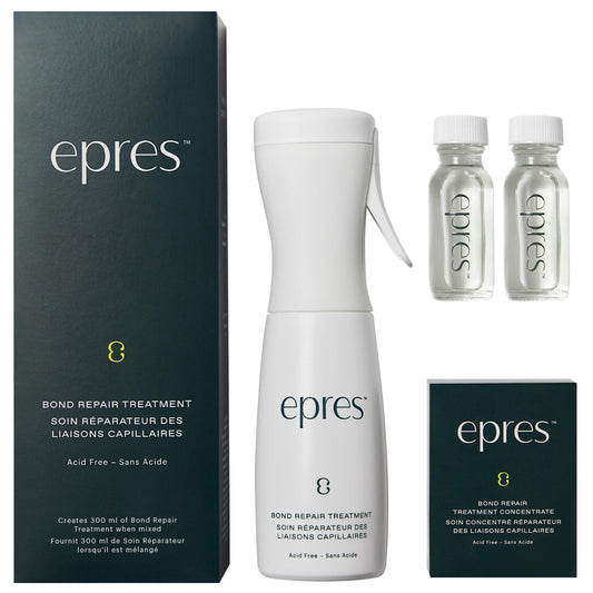 epres Bond Repair Treatment Starter Kit - Bonding Treatment for Damaged Hair Repair - Revolutionary Hair Product for Softer, Stronger, Healthier Hair - Hair Care for All Hair Types and Textures
