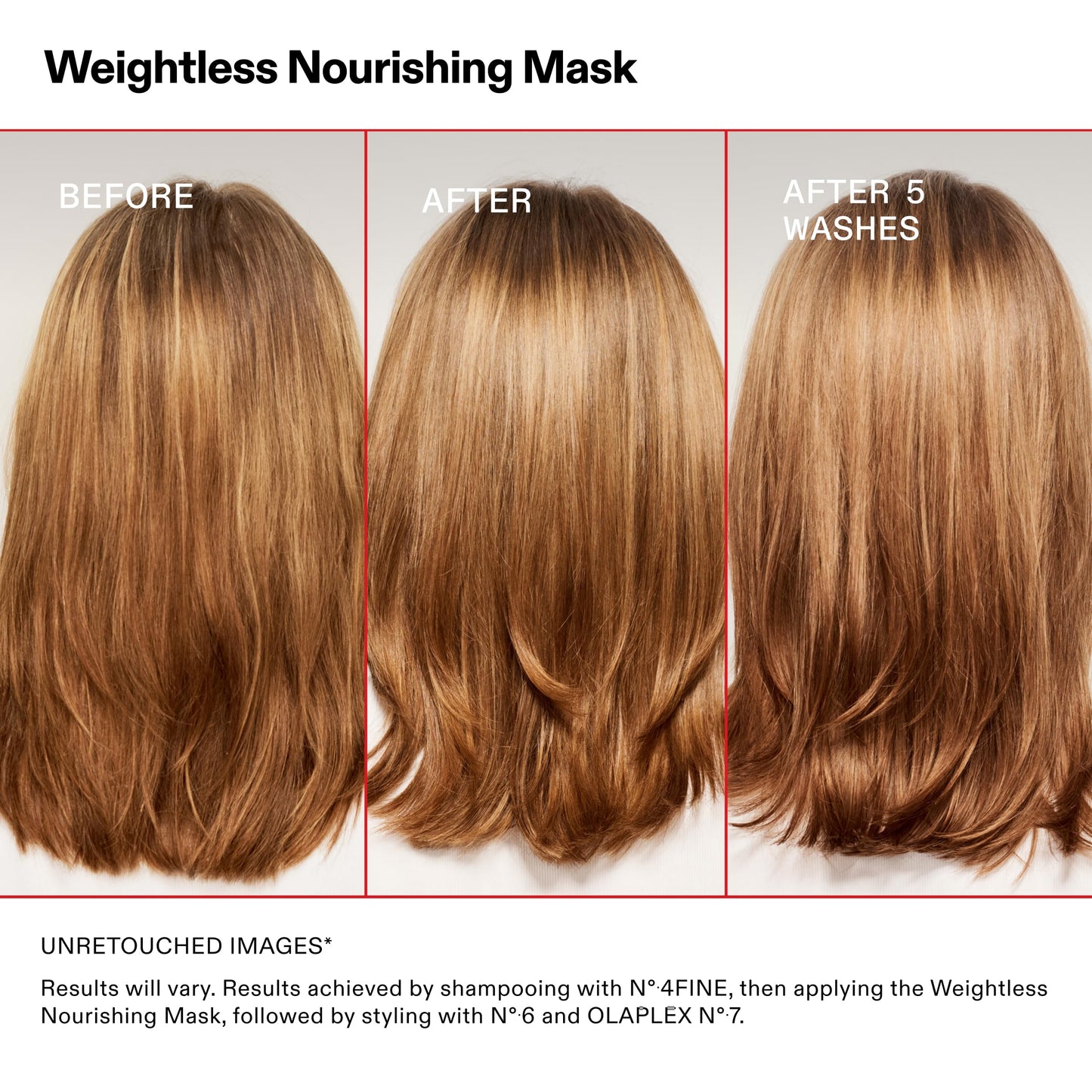 Olaplex Weightless Nourishing Mask: Cuticle Sealing Mask to Hydrate & Volumize Fine to Medium Hair, 200 ml / 6.7 Fl. Oz.