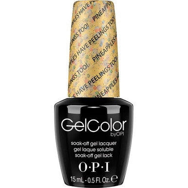 Gelcolor de OPI ¡Las piñas también tienen cáscara! 0.5 fl oz GC H76