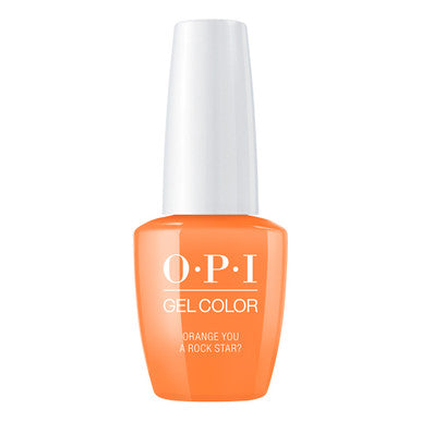 OPI Gelcolor Naranja ¿Eres una estrella de rock? 0.5 onzas líquidas GC N71
