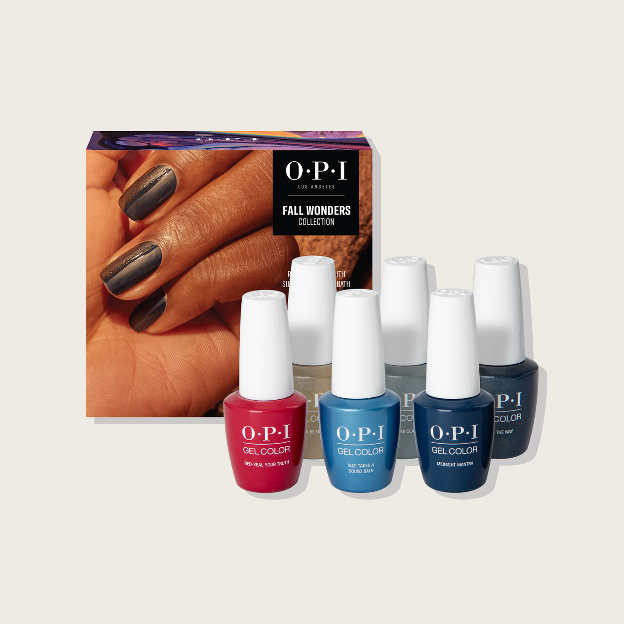 Opi Fall Wonders Collection add-on #2 GelColor x 6