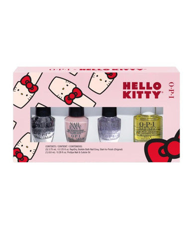 Tratamiento para uñas OPI Hello Kitty, paquete de 4